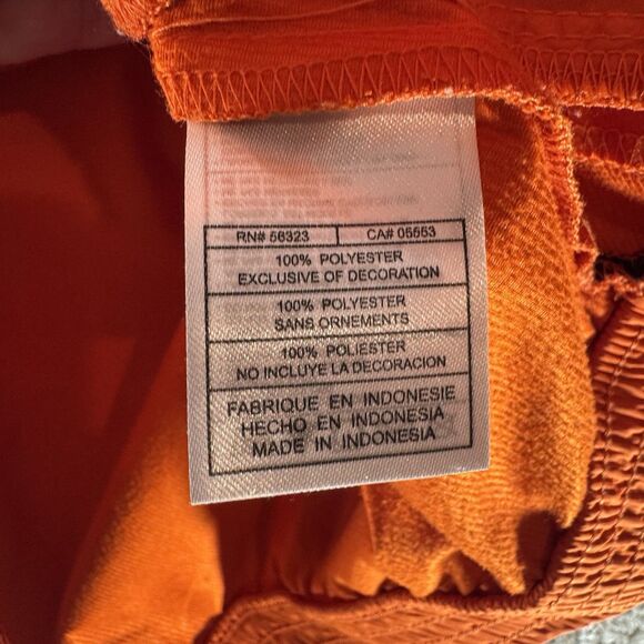 Vintage Clemson Jacket Mens XL Orange Full Zip Nike Fit Storm Windbreaker Y2K - Picture 10 of 15